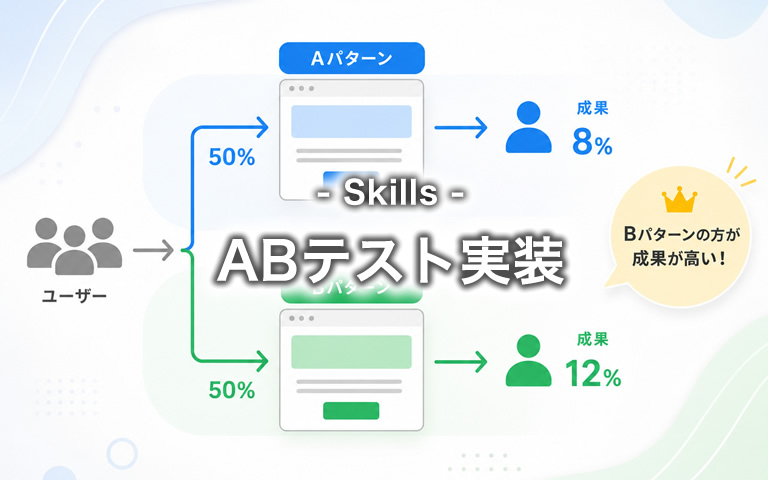 [Skills] ABテスト実装